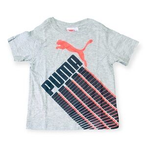Pumas Kids  Boys T-Shirt Blazed Gray 2T 
New with Tag